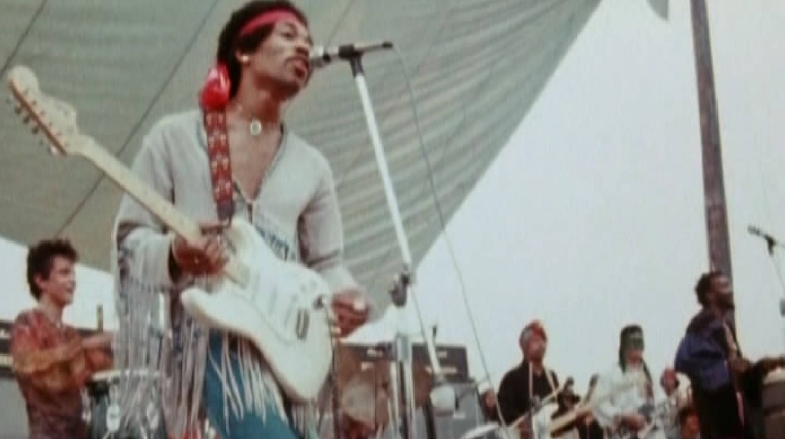 jimi hendrix woodstock national anthem