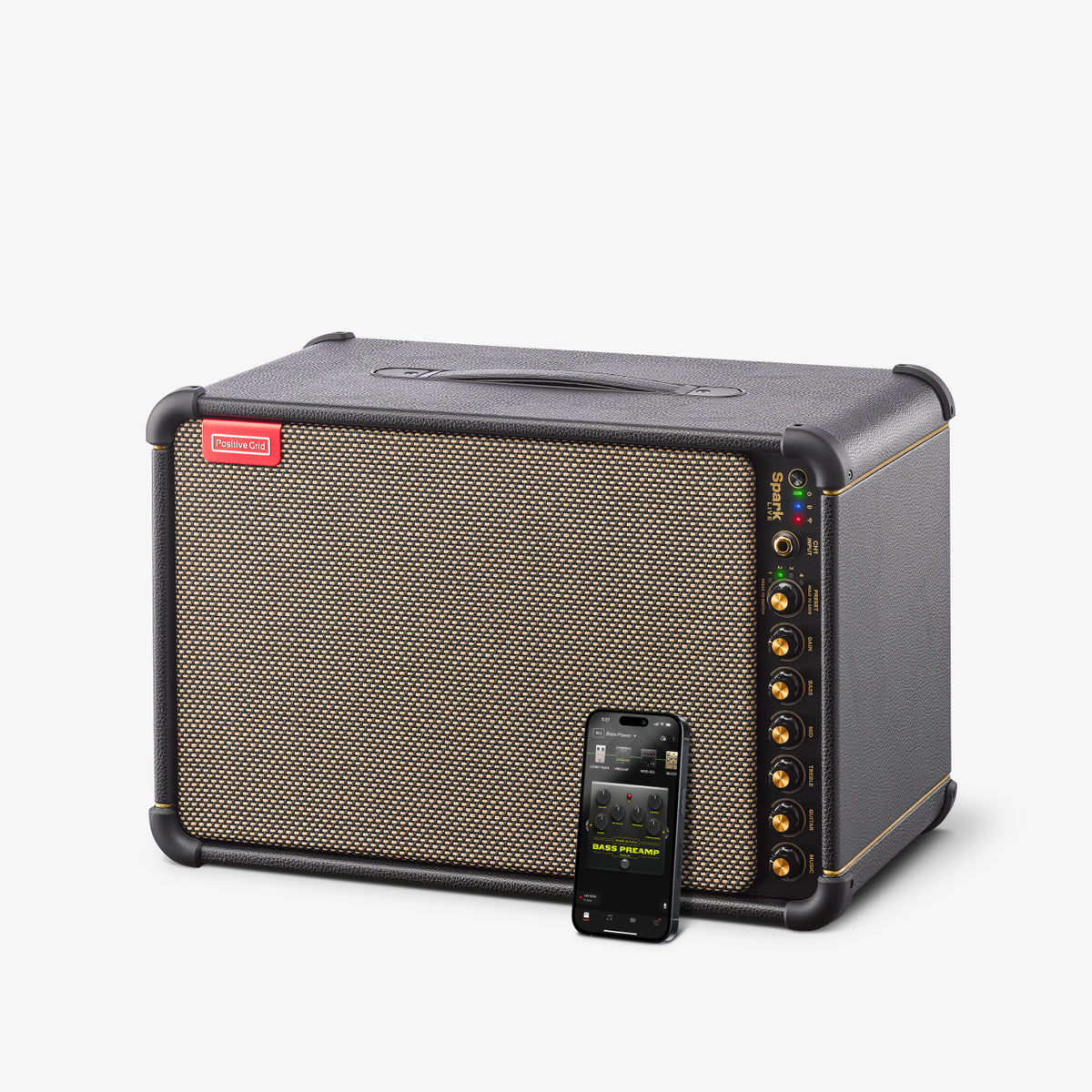 Positive Grid Spark GO Smart Guitar Amp & Bluetooth Speaker