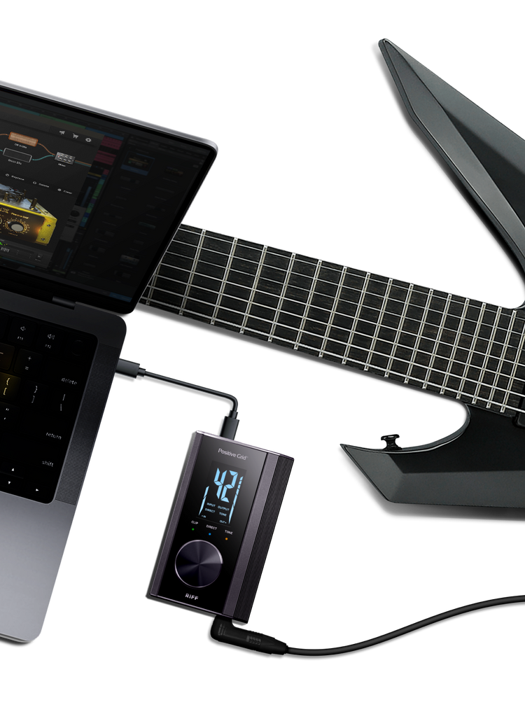 Positive Grid RIFF ギタリスト専用オーディオインターフェース RIFF | Guitar Audio Interface | Positive Grid