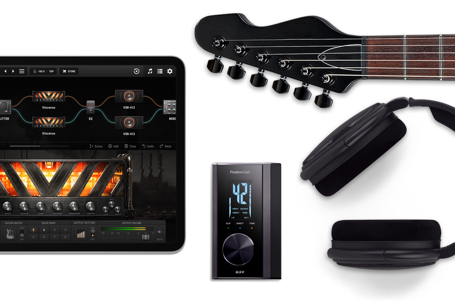 RIFF Guitar Audio Interface Positive Grid