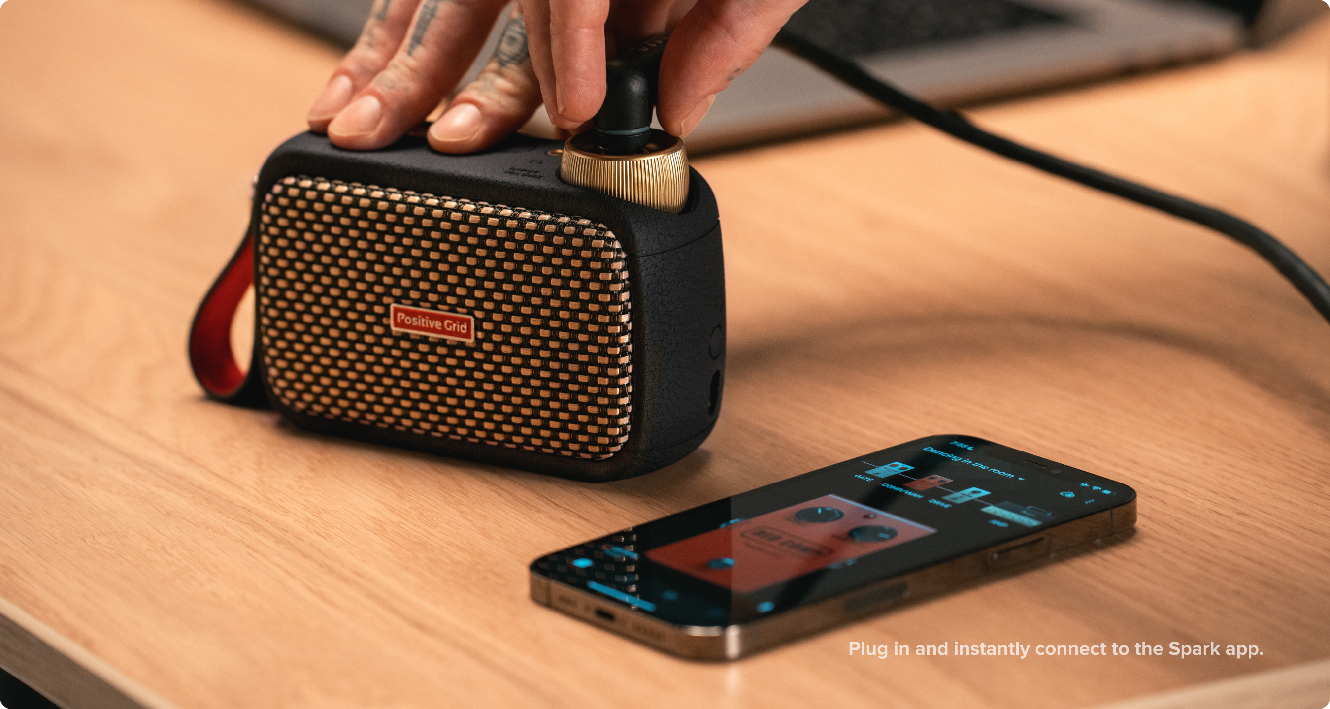 Spark GO Portable Smart Guitar Amp & Bluetooth Speaker - Positive Grid