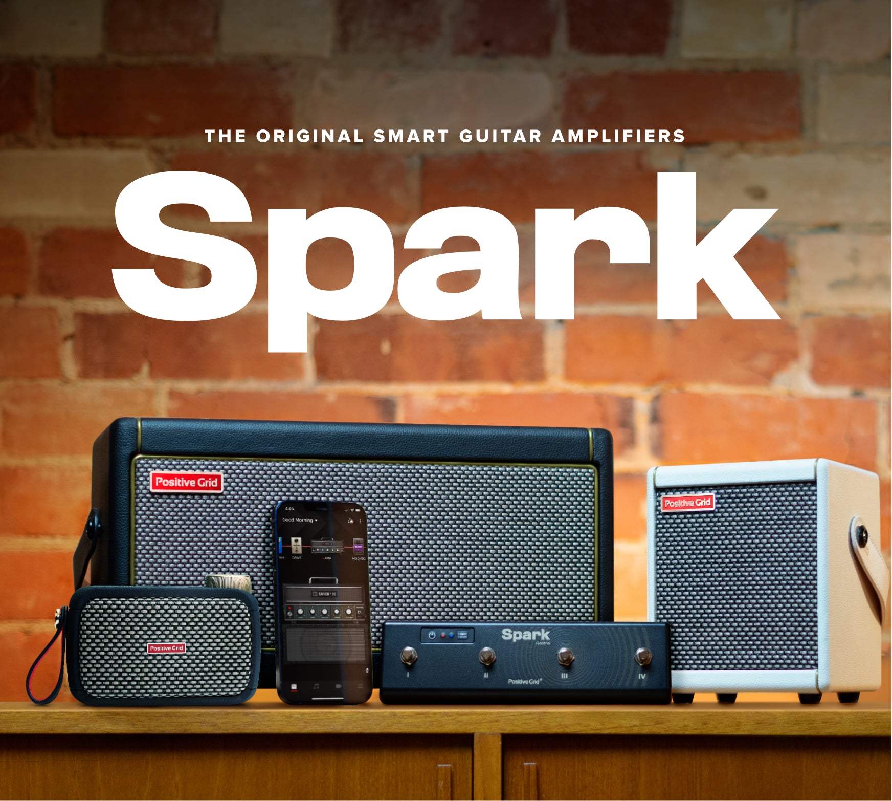 Spark MINI Portable Smart Guitar Amp & Bluetooth Speaker