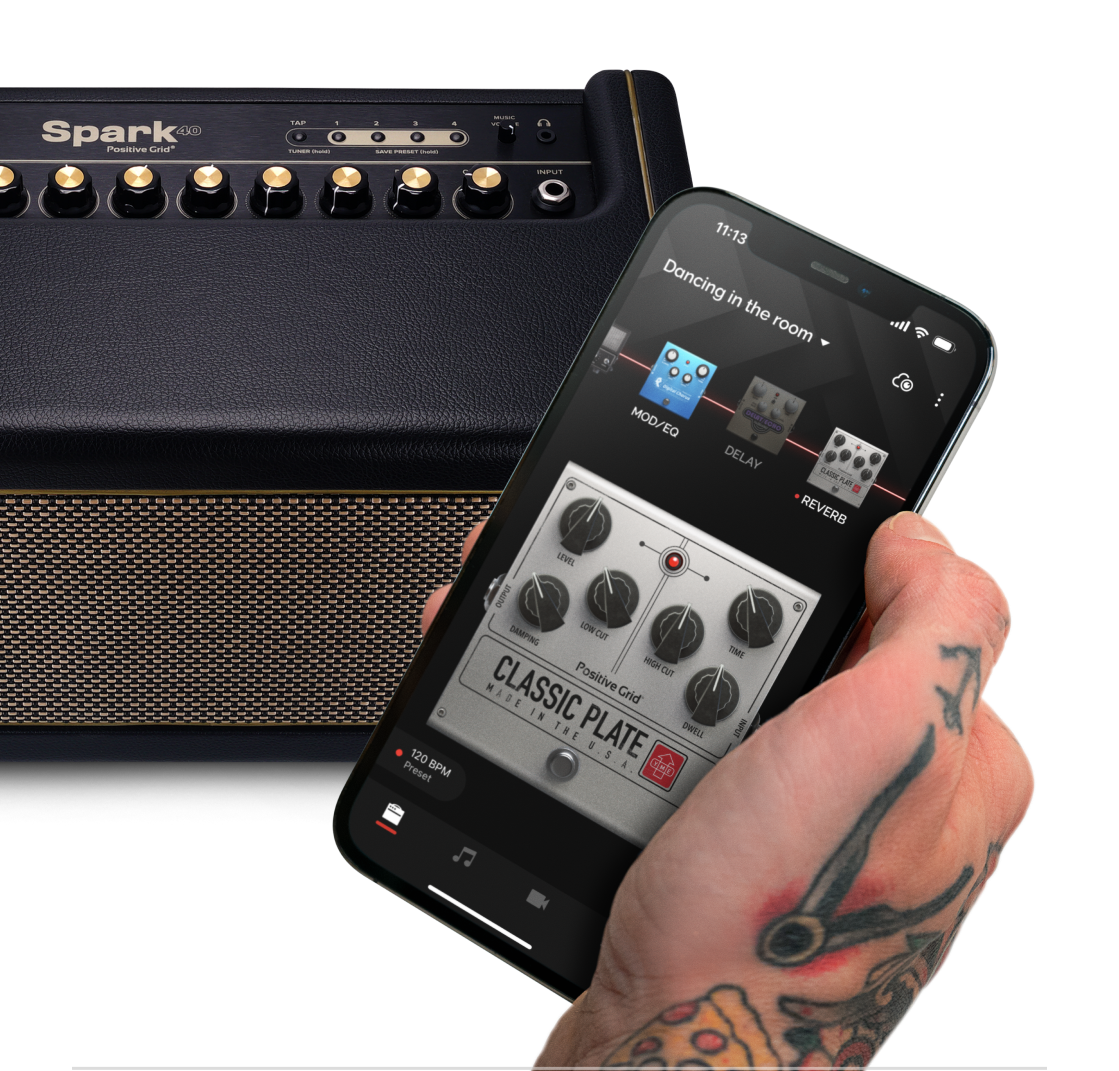 Positive Grid Spark Combo Amp with Footswitch