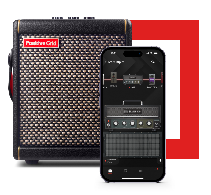 Spark MINI | Portable Smart Guitar Amp & Bluetooth Speaker 