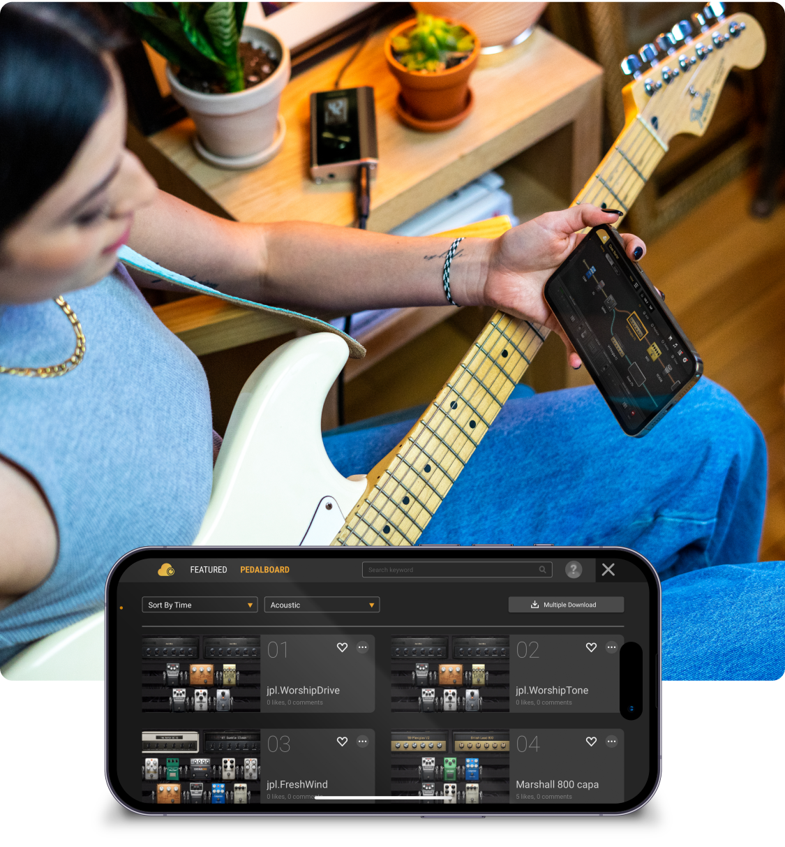 RIFF  Guitar Interface & App – Positive Grid
