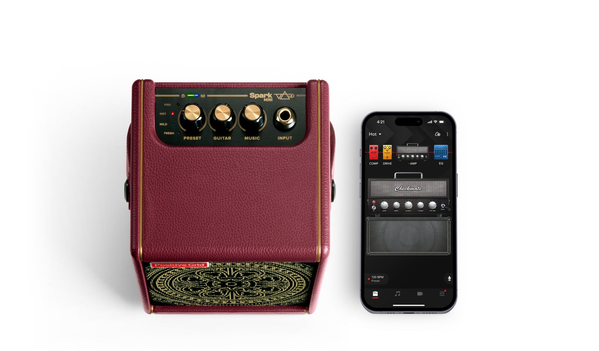 Spark MINI Vai Special Edition 10 Watt Portable Smart Guitar Amp spark-mini-vai-special-edition-10-watt-portable-smart-guitar-amp