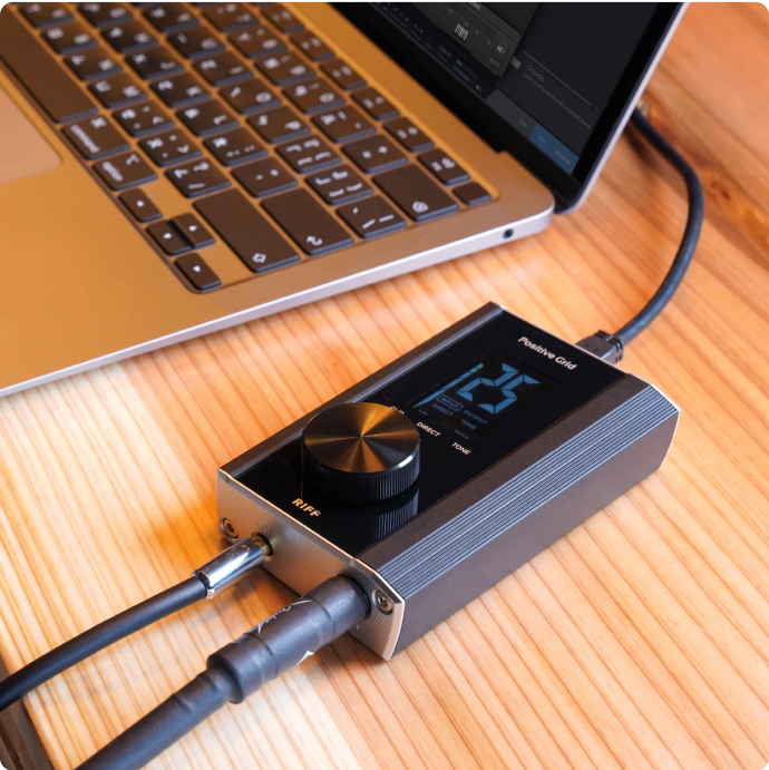 RIFF | Guitar Interface & App – Positive Grid