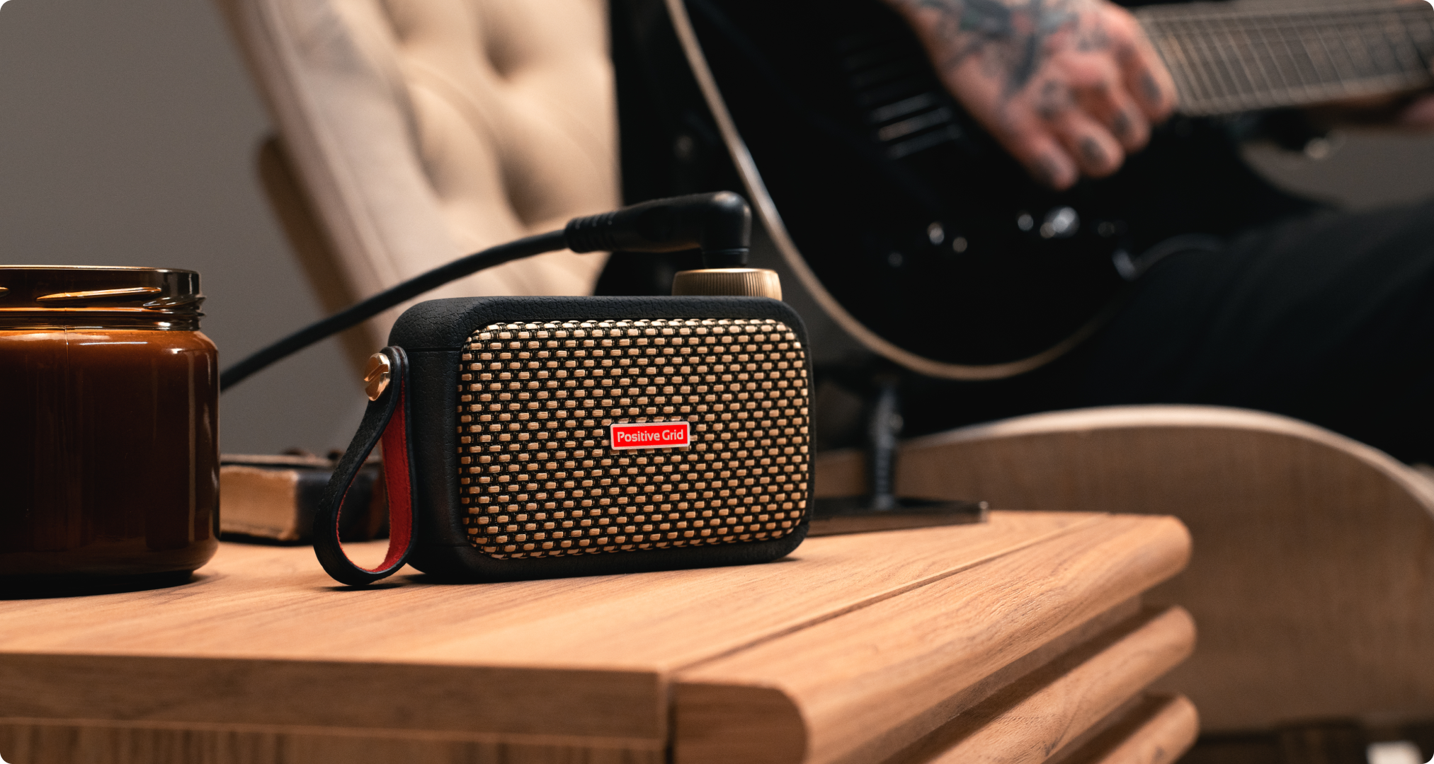 Positive Grid Spark GO Portable Guitar Amp & Bluetooth Speaker - Andertons  Music Co.