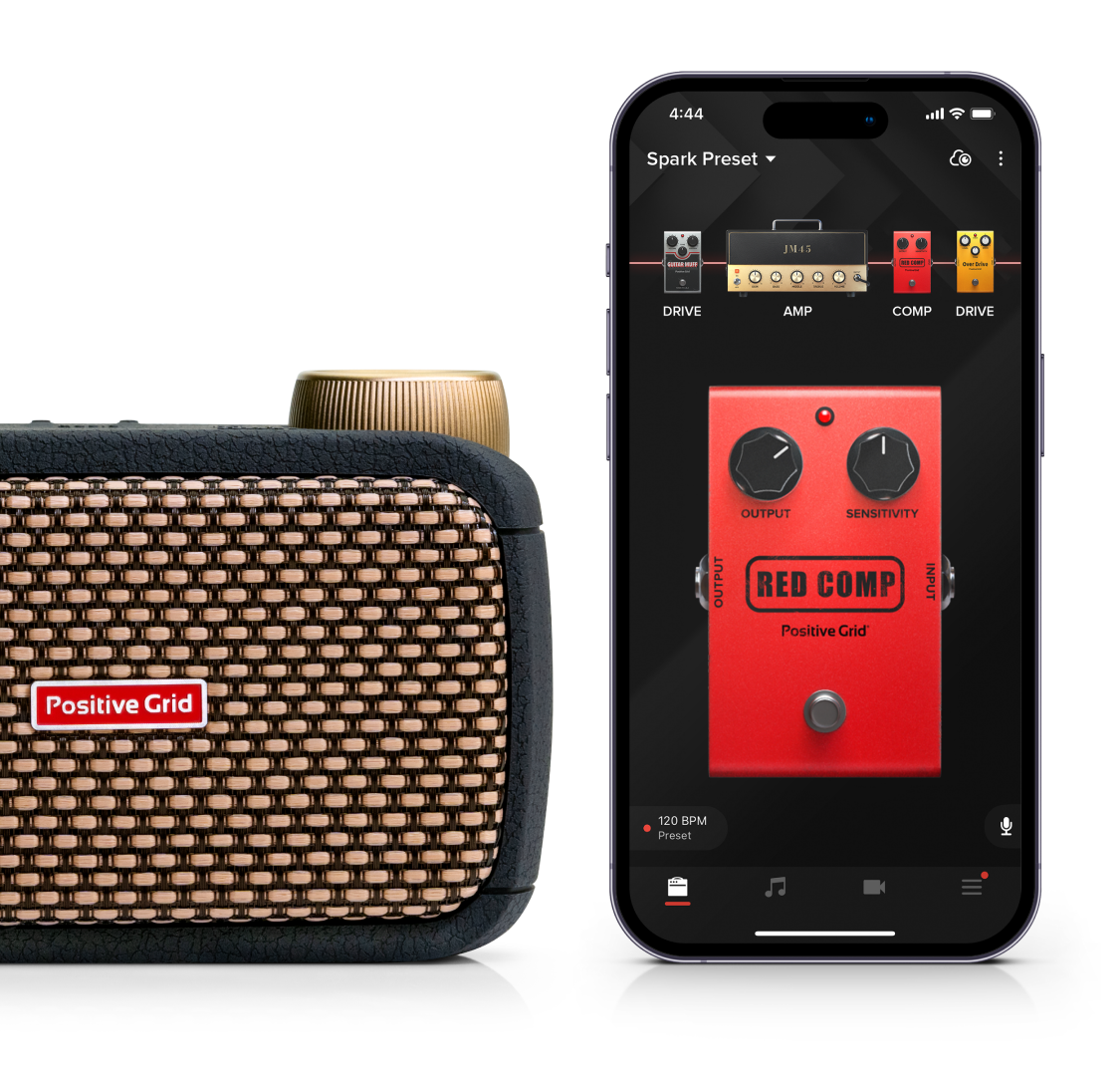 Spark GO Portable Smart Guitar Amp & Bluetooth Speaker - Positive Grid