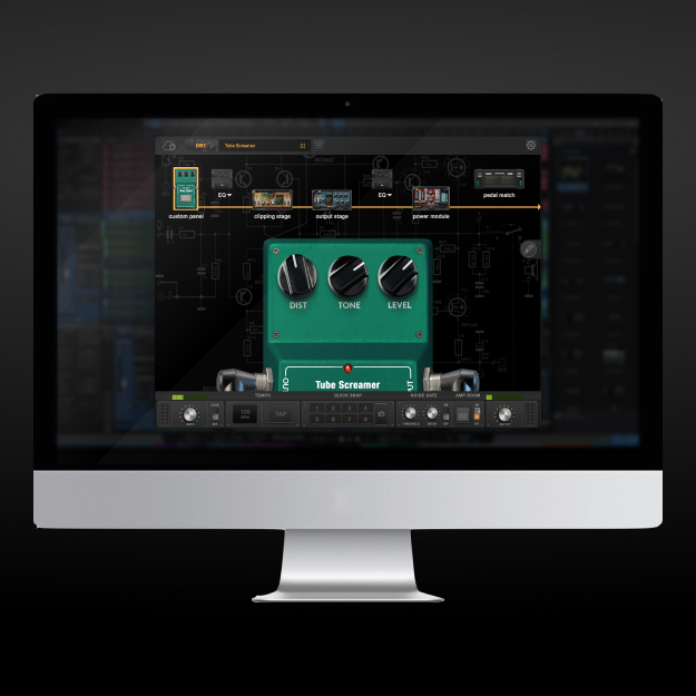 Bias distortion deals pedal